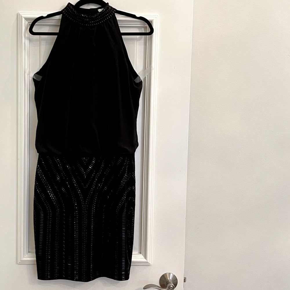 Cache holt sleeveless dress